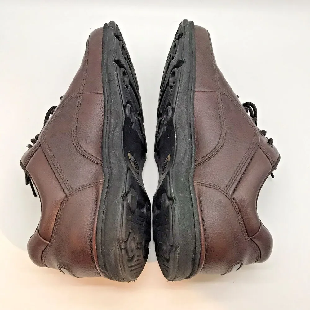 Rockport Ridgefield Eureka Oxford K71201 Men's 11.5M Brown Lace Up Leather Shoes
